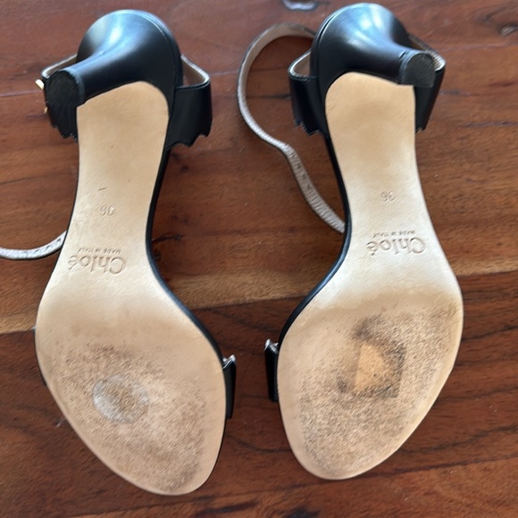 Chloe great  condition black heels! - Picture 4 of 4